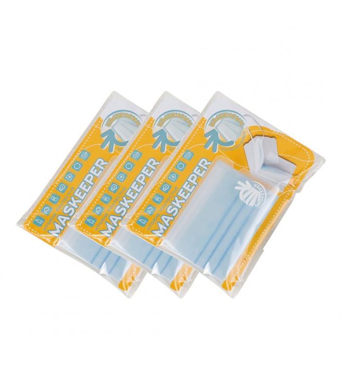 محافظ و نگه‌دارنده ماسک ماسکیپر Maskeeper - بسته ۳ عددی