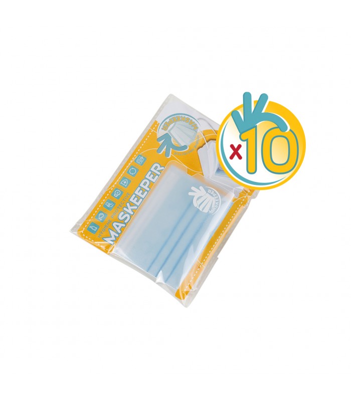 محافظ و نگهدارنده ماسک ماسکیپر Maskeeper - بسته ۱۰ عددی