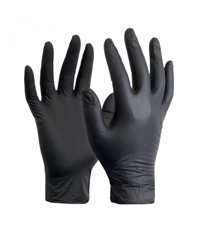 دستکش رزمریم اوپی پرفکت نیتریل حرفه‌ای (مشکی) - سایز متوسط - ۱۰۰عددی